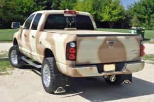 mud flaps on 2005 Dodge 1500