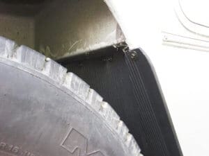 mud flap on Born Free