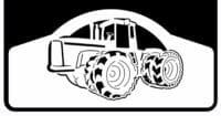 John Deer Tractor on DuraFlap Mud Flap