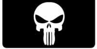 Punisher Silhouette on Mud flap