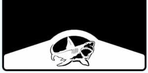 Great White Shark Mud Flap Weight