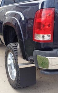 Mud Flaps on lifted 2008 GMC