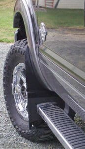 Mud Flaps on Lifted 2012 F350
