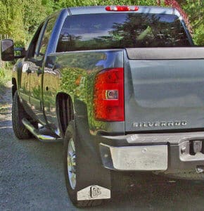 2007 Chevy new body extra long rear pickup trucks mud flaps