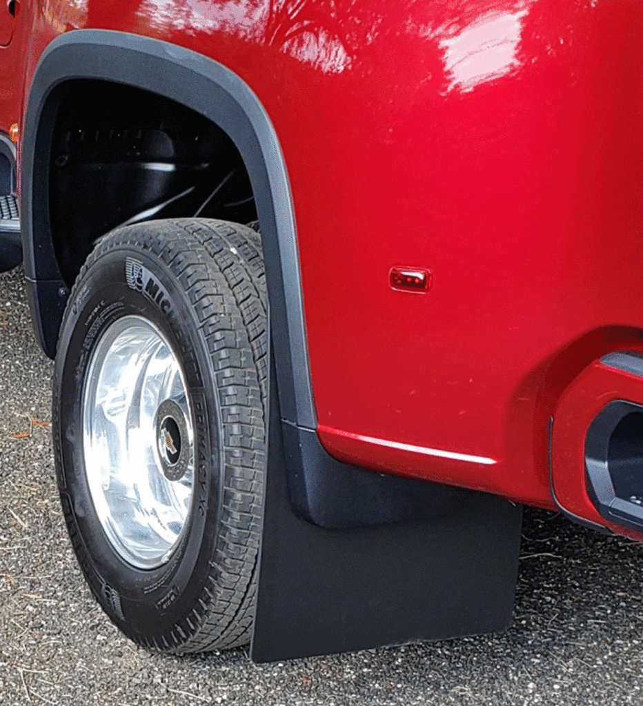 2020 - current Model 3500 Dually Mudflaps - Duraflap