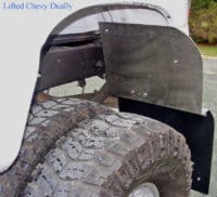 Kick Back Bracket for Dually Truck