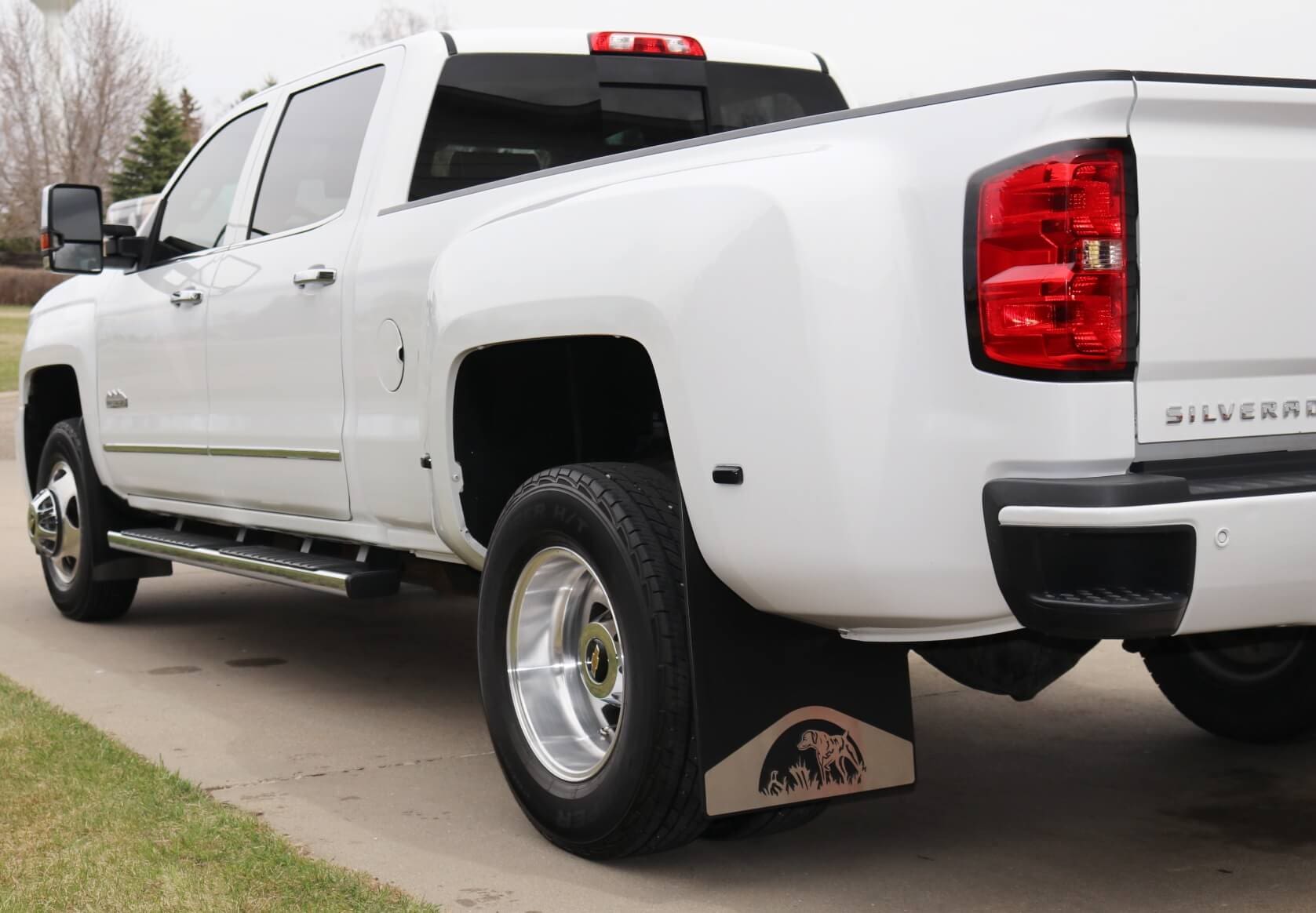 Mud flaps for chevy deals 3500 dually