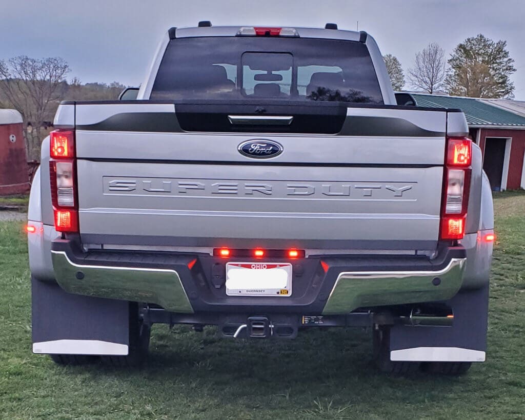 2021 F350 Dually rear with standard length 2021 F350 Dually rear with standard length