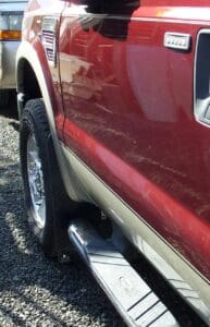 2008-2010 Ford 12" wide with flare.