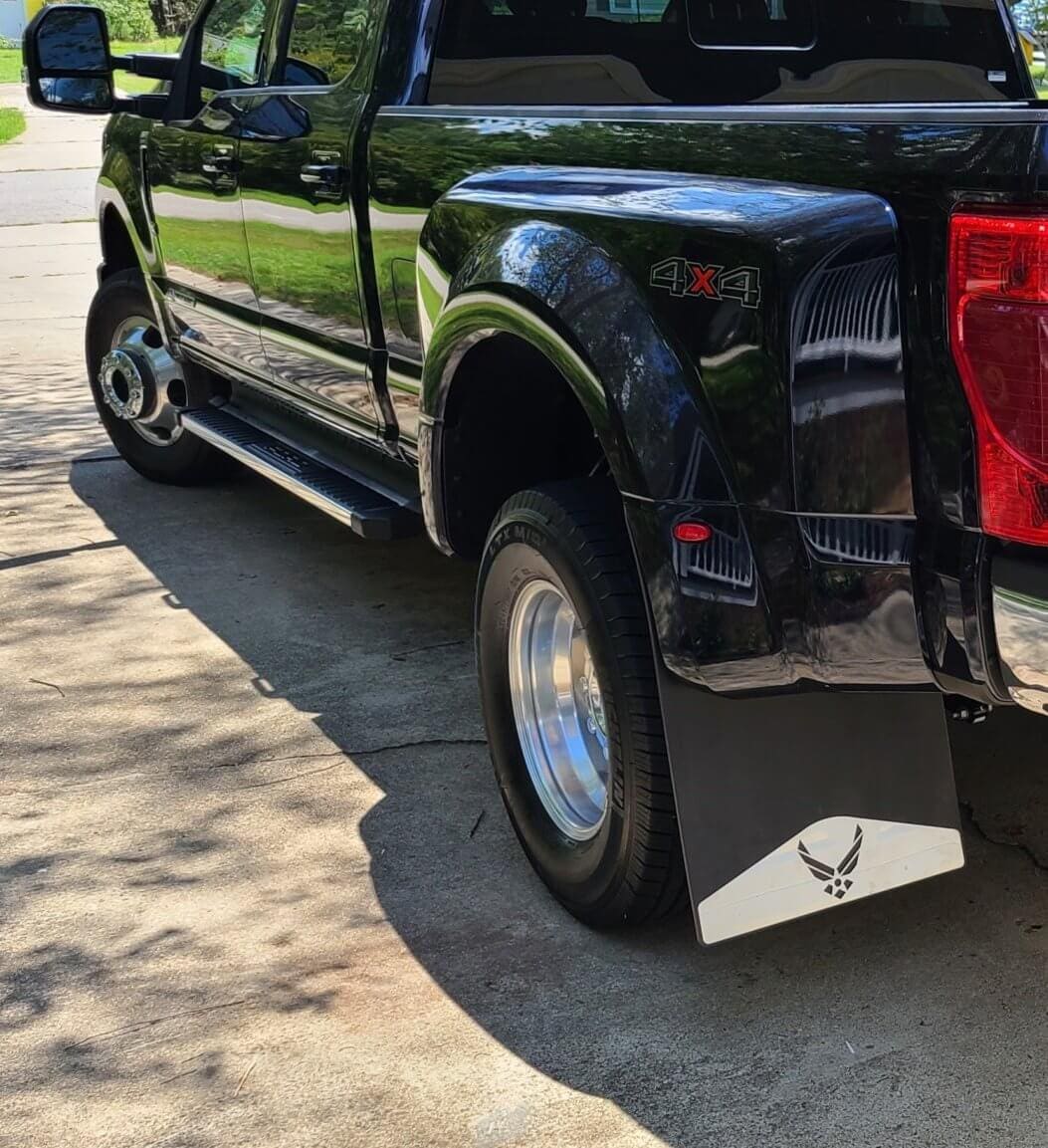 2025 F350 Dually Mud Flaps - Ruths Anderson