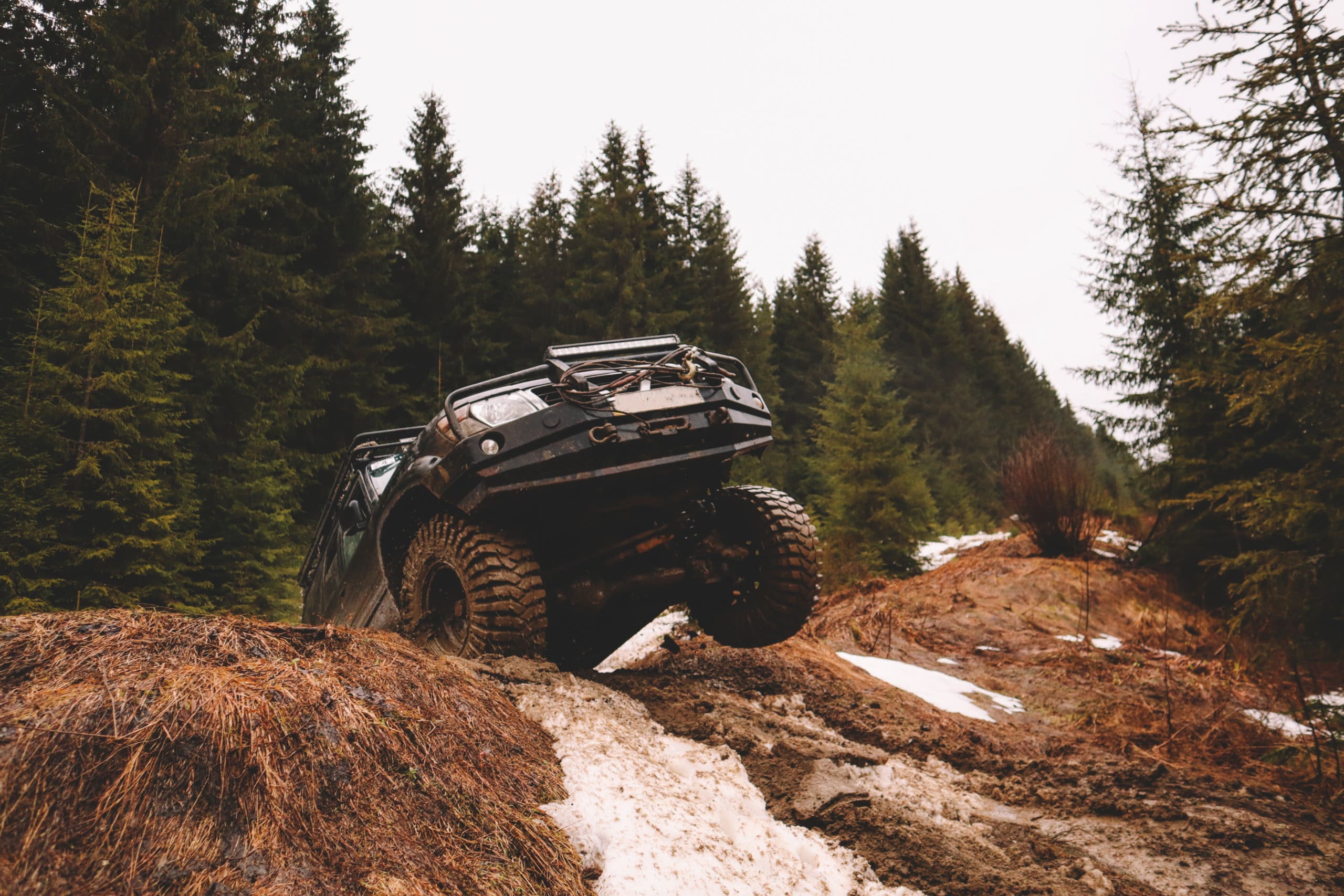 lifted pickup truck