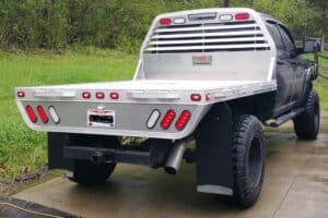 Flat Bed SRW with radiused return