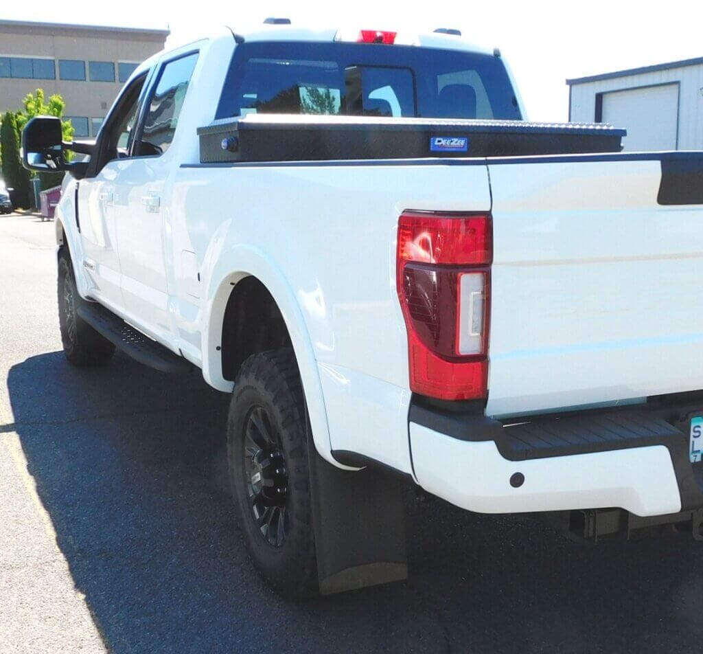 Ford F250 Mud Flaps Enhancing Protection & Style with DuraFlap