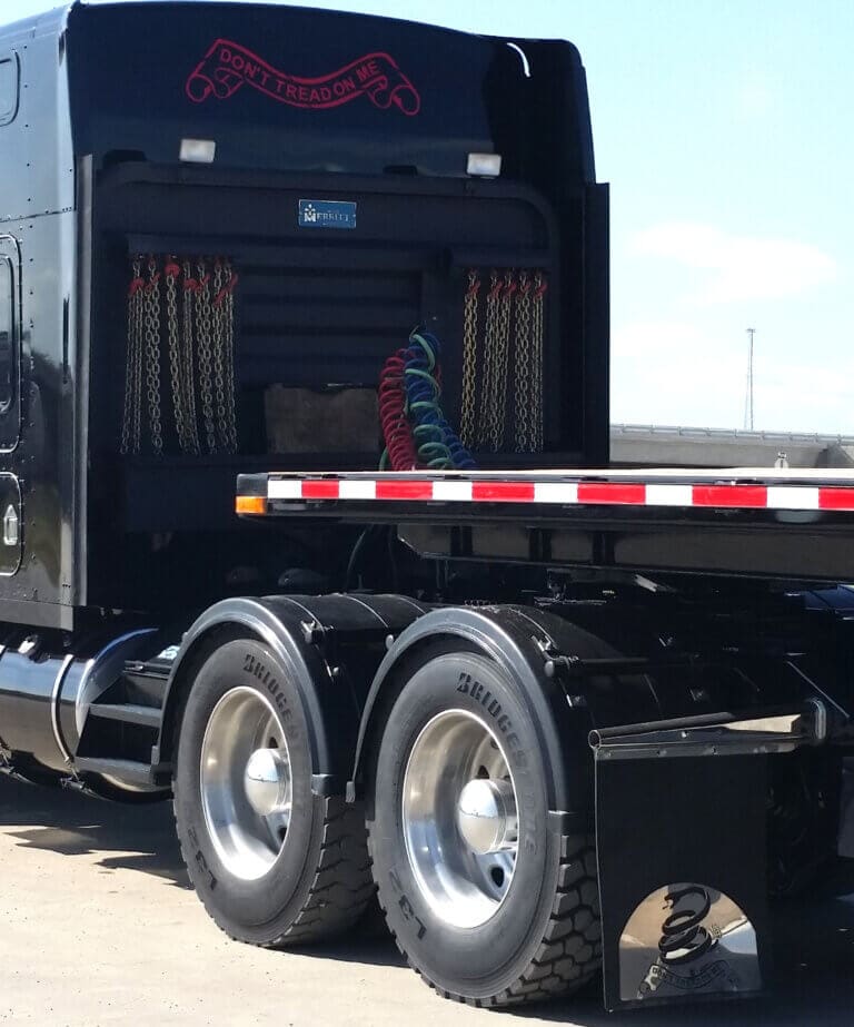 Duraflap Semi Truck Custom Rear Mud Flaps Custom Mud Flaps & Weights