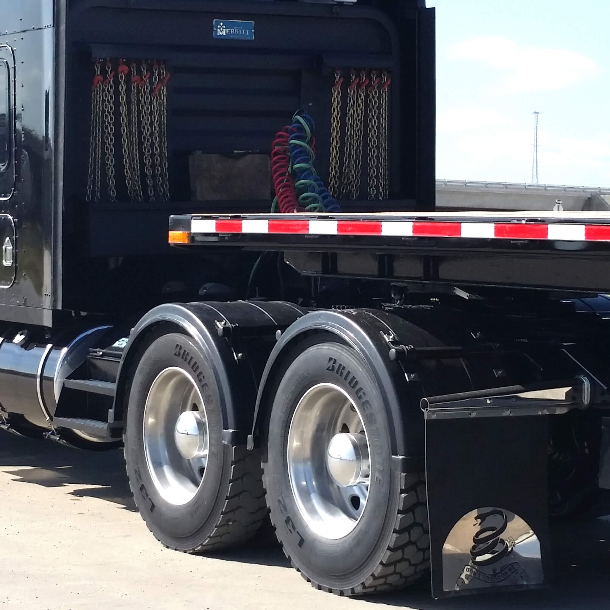 DuraFlap Mudflaps on Semi Trucks • Duraflap