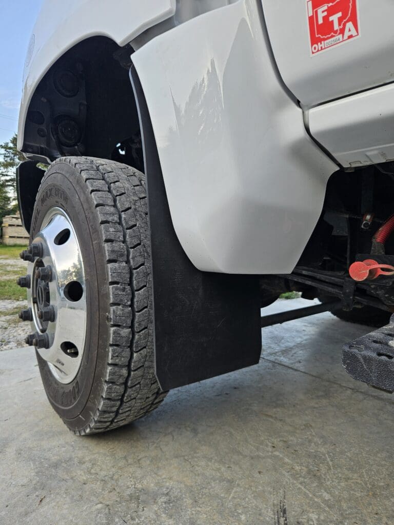 2023 Chevy 5500 front mud flap