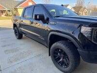 GMC 1500 AT4X Front 2023-Current BlackLine - Image 3