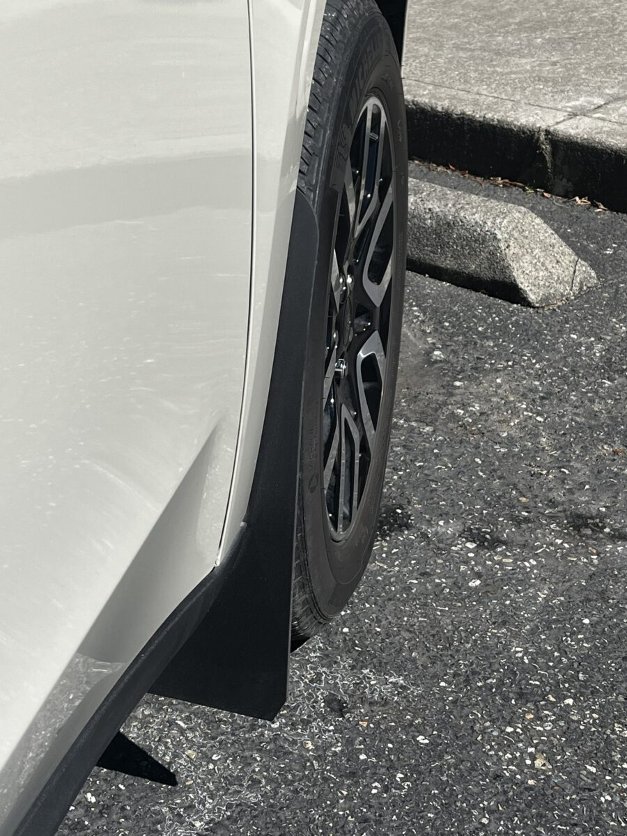 Ford Maverick Front mud flaps, BlackLine Style