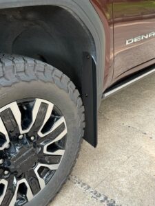 2023 GMC 2500 12" wide, Long length fronts and standard length rears