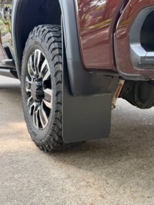 2023 GMC 2500 12" wide, Long length fronts and standard length rears